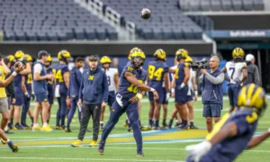 Breaking News:Michigan football’s belief in Alex Orji as a quarterback is not just based on his athletic abilities but…