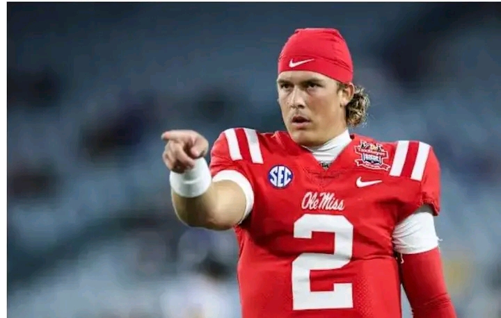 Breaking:Ole Miss Rebels Jaxson Dart signed a $45 million endorsement deal with Powerade, donating $18 million to the football program and $4.8 million to an…