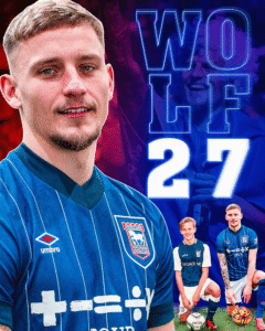 Deal Accepted: Ipswich Town FC | WOLFY SIGNS NEW DEAL to Extend His Stay at Portman Road and Strengthen the Club’s Defensive Core…