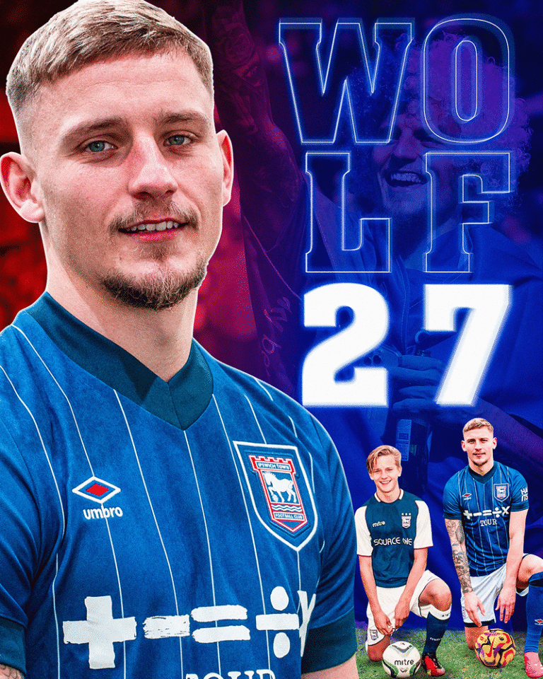 Deal Accepted: Ipswich Town FC | WOLFY SIGNS NEW DEAL to Extend His Stay at Portman Road and Strengthen the Club’s Defensive Core…