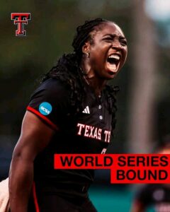 For the first time in school history, Texas Tech is headed to the Women’s College World Series!….