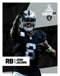 Shocking:Las Vegas Raiders Rally Fans to Support Josh Jacobs in 2025 Pro Bowl Voting…