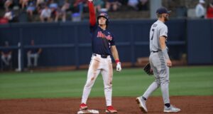 Shocking ESPN REPORT:Ole Miss Baseball Upsets No. 6 Auburn in Game One of Final SEC Series, 9-2…