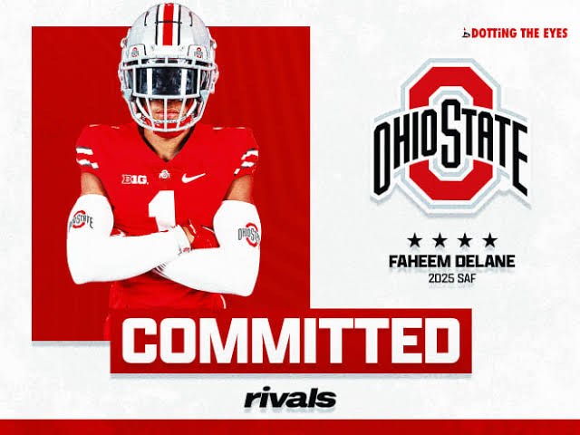 Breaking:Elite Safety Faheem Delane Commits to Ohio State, Spurning Death Valley for Columbus…
