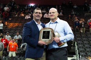 According to NCAA: Congratulations to Coach Cael Sanderson on Becoming the First Penn State Coach to Achieve This Historic Feat…