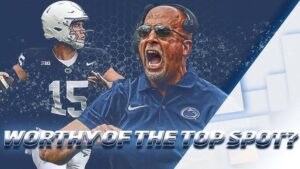 Just today: Is Penn State REALLY the Number One Team in College Football?