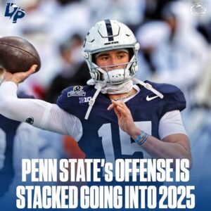 Penn State Athletics | Penn State’s offense will be LOADED going…