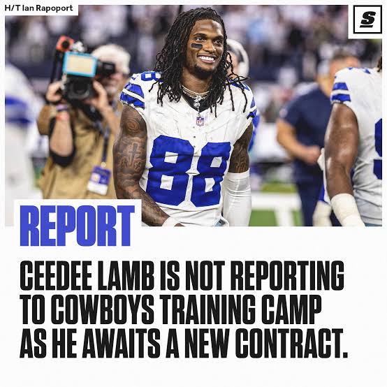 Breaking:CeeDee Lamb’s Absence From Cowboys Offseason Program Raises Eyebrows…