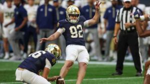 JUST Announced: Former Notre Dame Kicker Announces His New Transfer Destination….