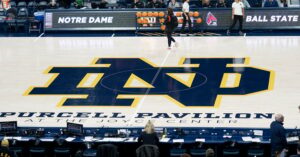 Report: Notre Dame men’s basketball hires strength coach Jon Sanderson from Vanderbilt….