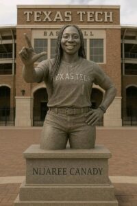 Honoring a Record-Breaking Season: Texas Tech Reportedly Planning Statue for Softball Phenom…
