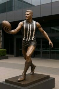 Eternal Tribute Unveiled: Collingwood to Immortalize Nathan Buckley with Bronze Statue — “More Than Just a Monument”….