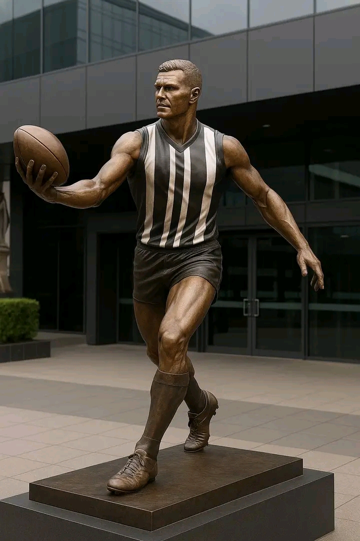 Eternal Tribute Unveiled: Collingwood to Immortalize Nathan Buckley with Bronze Statue — “More Than Just a Monument”….