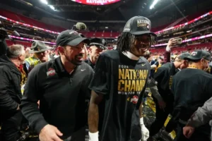 Ohio State WR Jeremiah Smith shuts down former Notre Dame running back with a two-word message on social media…