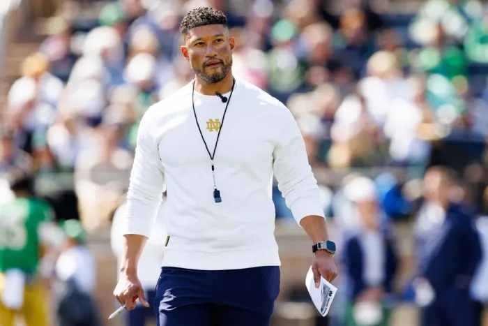 Marcus Freeman admits to what the whole country watched when Notre Dame lost to Ohio State in the National Championship….