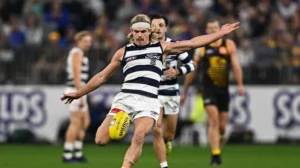 Breaking today: Geelong Coach Minimizes Significance of Returning Star’s Discussion with AFL Chief…