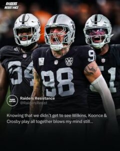 Raiders Resistance | The Raiders D-line would have been feasting…