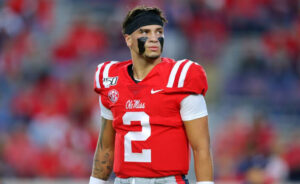 Ole Miss Quarterback Matt Corral Makes Emotional Return to Sideline During Sugar Bowl…
