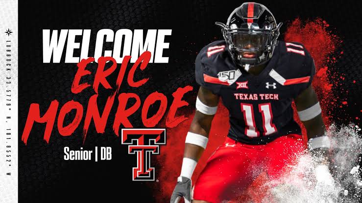 Texas Tech Locks In Another Key Transfer in Eric Monroe – Texas…..