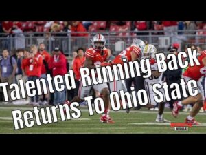 Ohio State Football: Talented RB Returns To Buckeyes In Transfer…