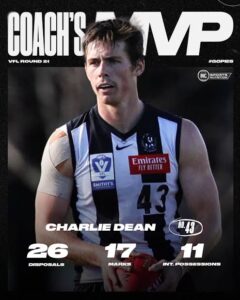Collingwood FC VFL | The High-Flying Marking Specialist Delivers Once More…
