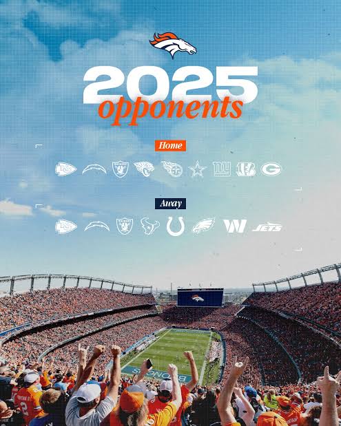 Broncos’ Opponents for the 2025 Season Officially Set as NFL Prepares for Highly Anticipated Matchups…