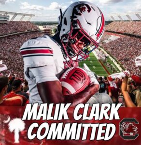Breaking: Four-Star WR Malik Clark Commits to South Carolina: Gamecocks…..