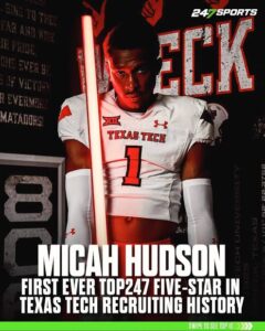 247Sports Update: Lake Belton (TX) WR Micah Hudson Becomes First Five-Star of 2025 — A Future Star on the Rise…