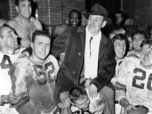 Full Breakdown: In a groundbreaking collaboration, Netflix, ESPN, and Guinness World Records have joined forces to release a new documentary celebrating the unparalleled career of Paul Brown. His teams won all four AAFC championships from 1946-1949, achieving an impressive 47-4-3 record in those years according to Dawg Pound Daily. He also led the Browns to three NFL championships after the AAFC merged with the NFL….