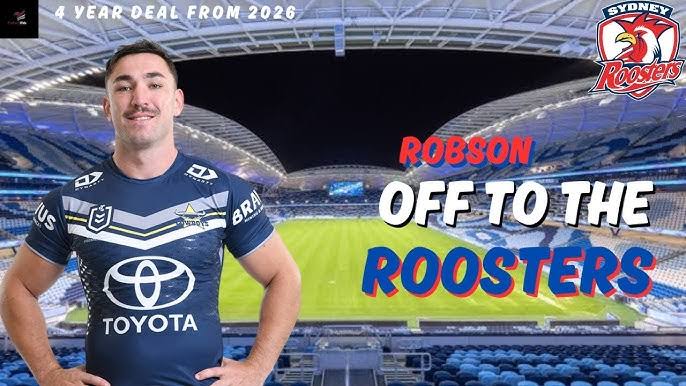 Sydney Roosters Secure Signature of Reece Robson in Major NRL Deal for 2024–2026…