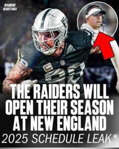 Raiders Resistance | BREAKING 🚨: The Las Vegas Raiders will open….read more details 👇👇👇…