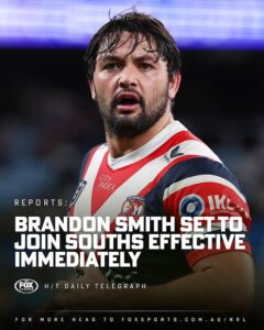 BREAKING: Rabbitohs just forked out a transfer fee to sign Brandon…