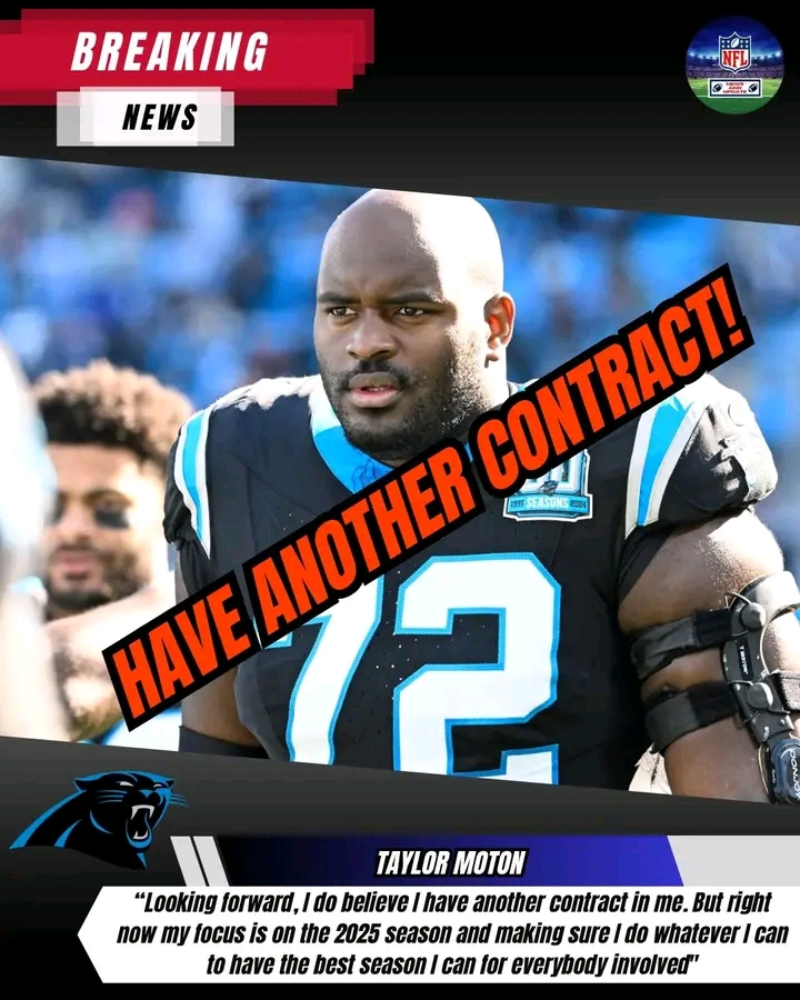 ESPN Update: Looking forward, I do believe I have another contract in me. But right now my focus is on the 2025 season and making sure I do whatever I can to have the best season I can for everybody involved” Taylor Moton, hoping for another contract as per The Athletic…