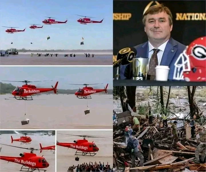 🚨HUMANITY IN MOTION: Six Private Planes Bearing Georgia Bulldogs Logo Deliver Nearly 3 Tons of Food to Texas — The Heartwarming Truth Behind the Emotional Mission That Brought Millions to Tears….