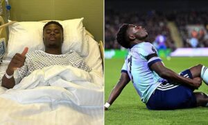 Saka’s Comeback: From Christmas Eve Surgery to Stronger Than Ever”…