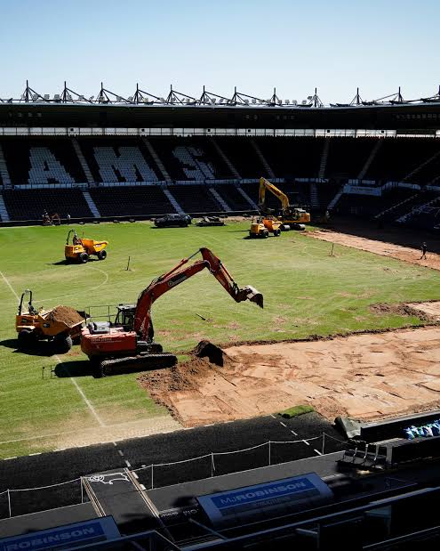 Big Changes Underway at Pride Park: Derby County Begins Major Overhaul of Stadium Pitch in Ambitious Move to Raise Playing Standards and Enhance Matchday Experience for Fans and Players Alike….