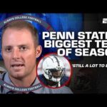 “Prove-It Time: Can Penn State Silence the Doubters and Prove They’re for Real in Crucial Showdown Against Illinois?”…..