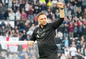 POST-MATCH INTERVIEW: “The Effort of the Lads and the Fans Was Unbelievable Today,” Says Eustace — Derby County Boss Praises Unity and Passion After Gritty Display….