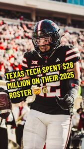 COLLEGE FOOTBALL SHOCKWAVE: Texas Tech Makes Unprecedented \$28 Million Roster Investment to Dominate NCAA Landscape…