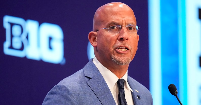 🚨James Franklin Fires Back: Penn State Coach Challenges SEC and Notre Dame Over Scheduling Standards in Fiery Debate…