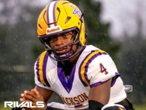 Highly touted four-star recruit Jamarrion Gordon, who recently gave his verbal commitment to UCF, is keeping his recruitment intriguing by locking in two official visits with other top programs. While his pledge to the Knights remains firm for now, the dual-threat athlete is clearly still exploring all his options before National Signing Day…