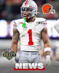 Headline: “Cleveland Browns Make Bold Statement at 2025 NFL Draft with Impactful 36th Pick Selection”…