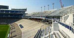 Penn State Confirms Beaver Stadium Temporary Seating on Track for Season Kickoff….